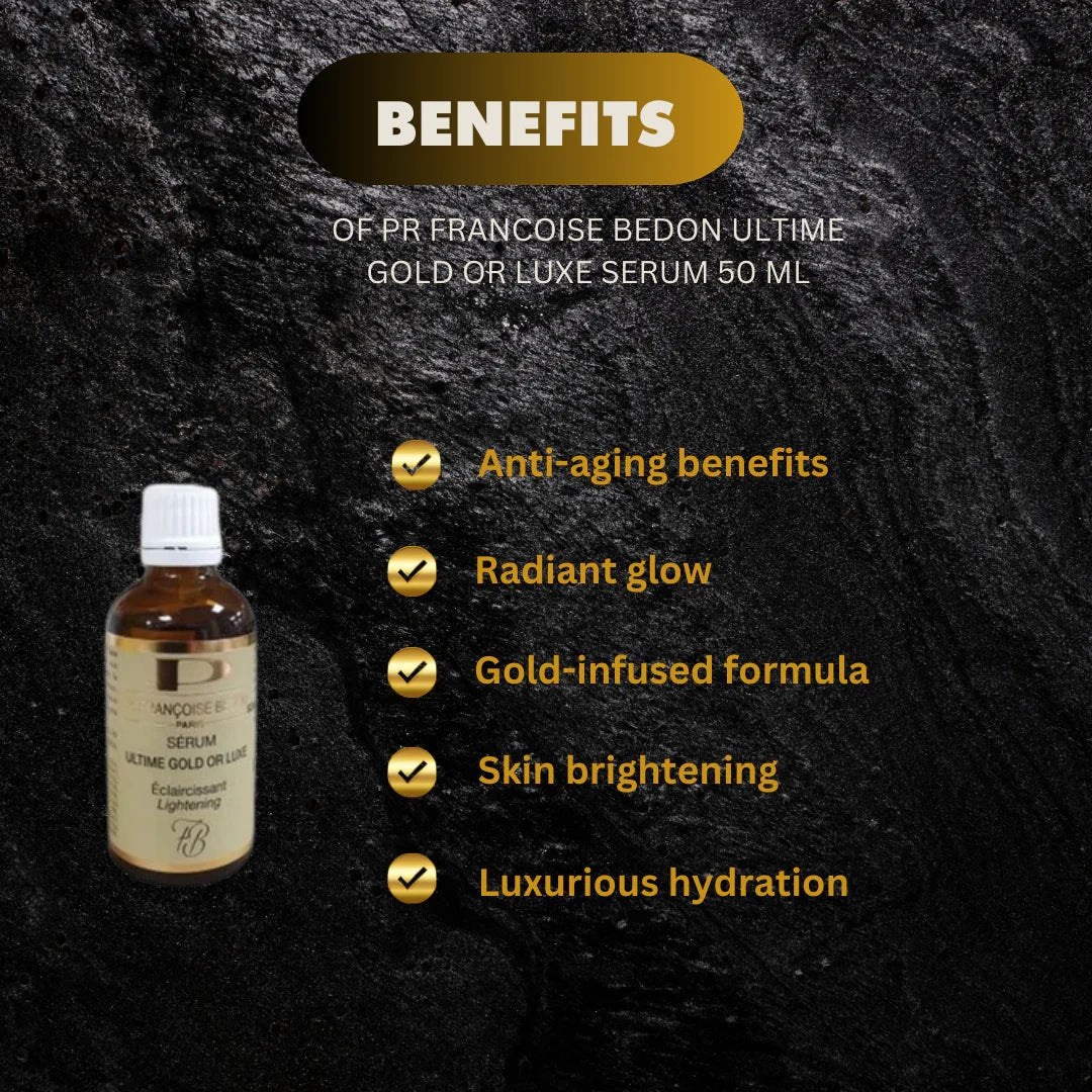 Pr. Francoise Bedon Ultime Gold Luxe Serum 50ml - Bazarora