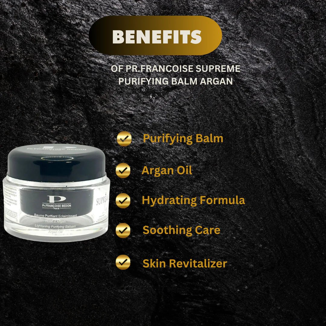Pr. Francoise Supreme Purifying Balm Argan 50ml / 1.21oz - Bazarora