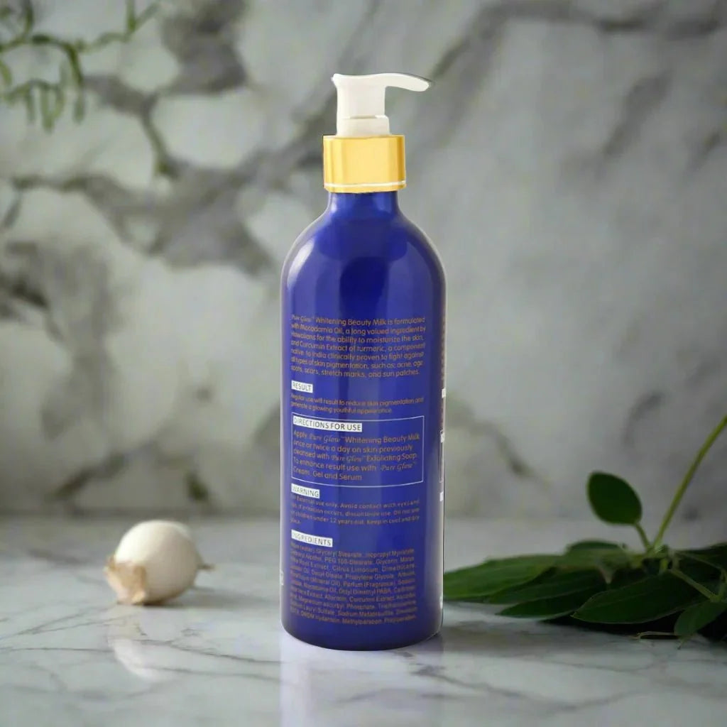 Pure Glow Maximum Strength Beauty Milk 16.8 oz - Bazarora