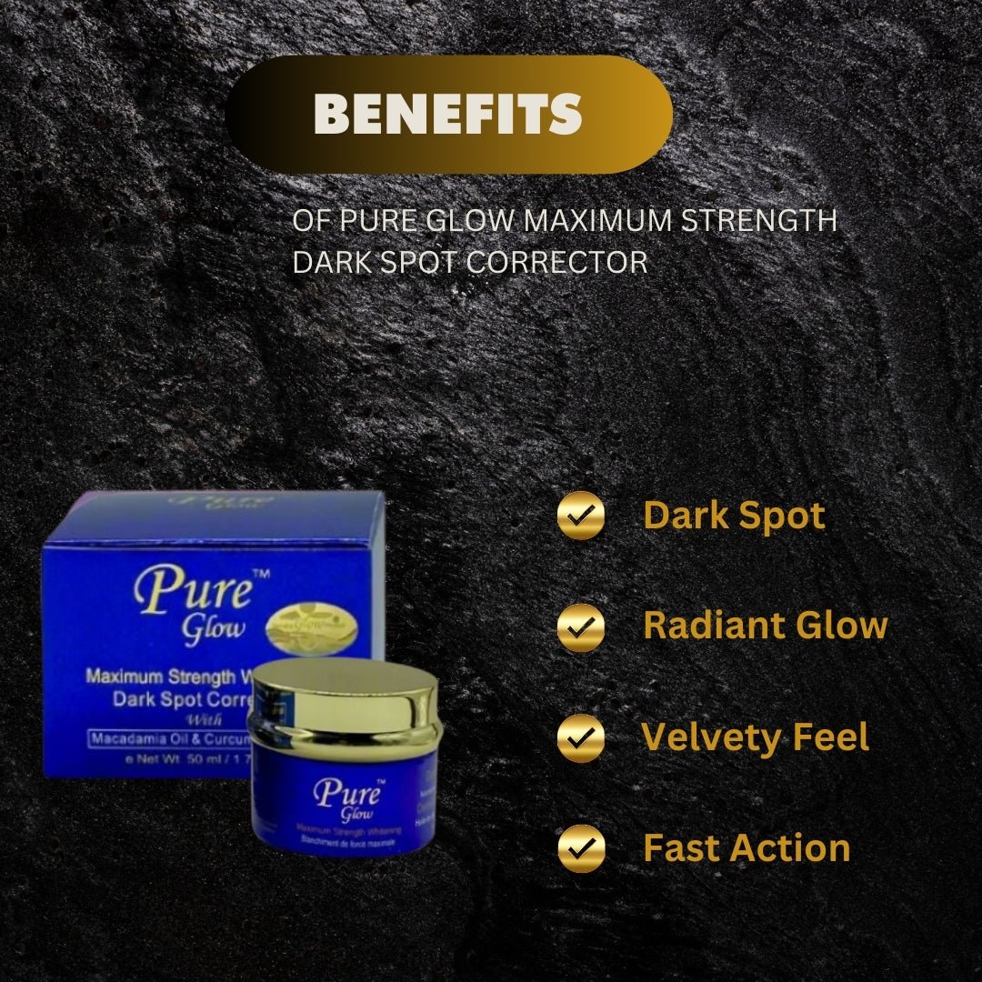 Pure Glow Maximum Strength Radiance Cream 1.7 oz - Bazarora