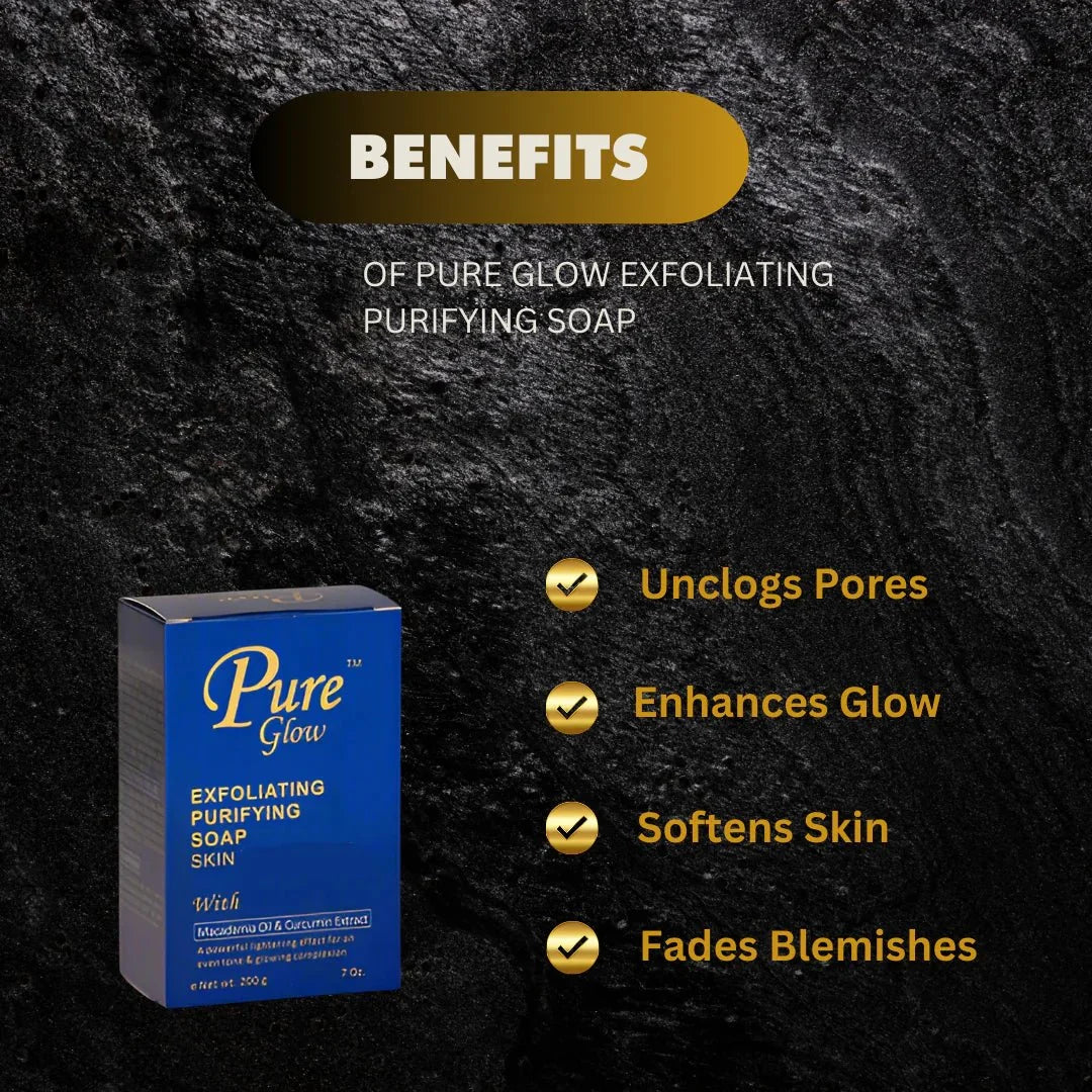 Pure Glow Purifying Soap 7 oz - Bazarora