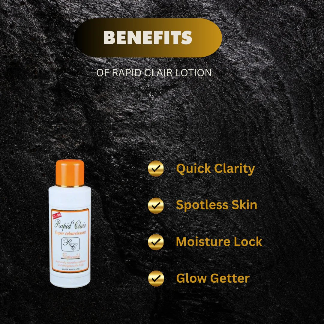 Rapid Clair Nourishing Body Lotion with Botanical Extracts 700ml - Bazarora