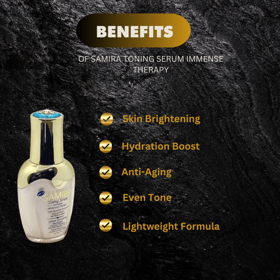 Samira Face & Body Serum 2oz for Smooth, Radiant Skin - Bazarora