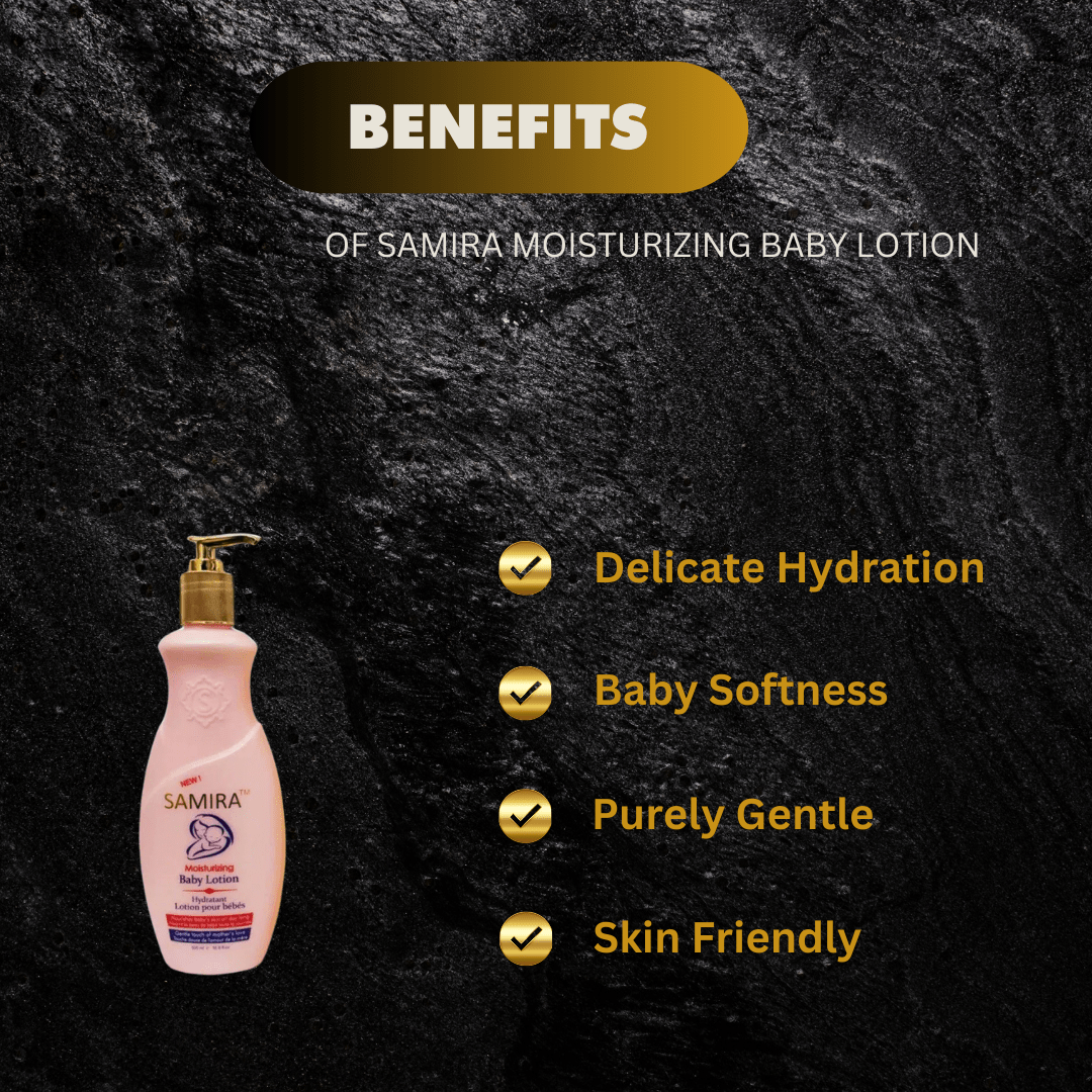 Samira Moisturizing Baby Lotion 500ml - Bazarora