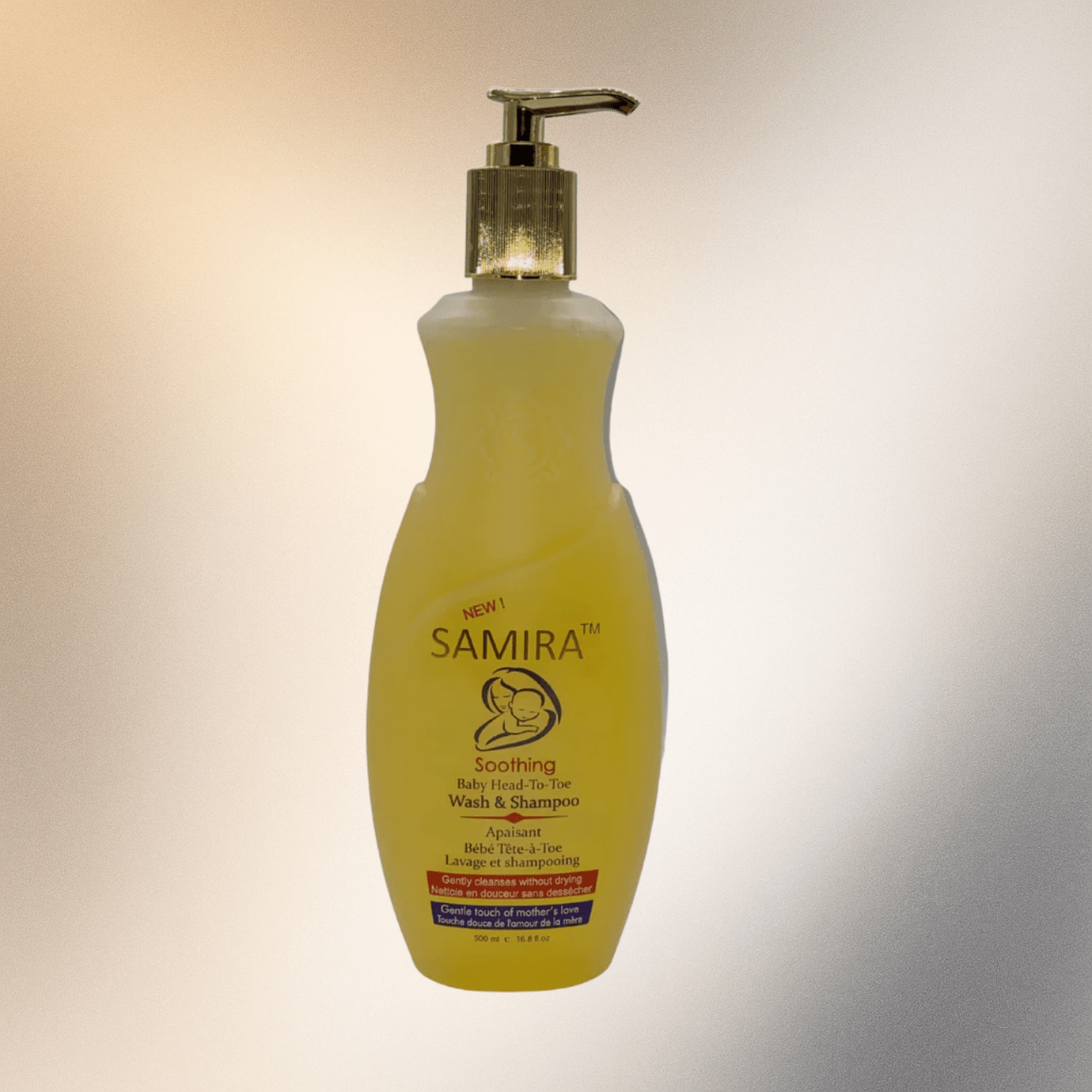 Samira Soothing Baby Wash & Shampoo 500ml - Bazarora