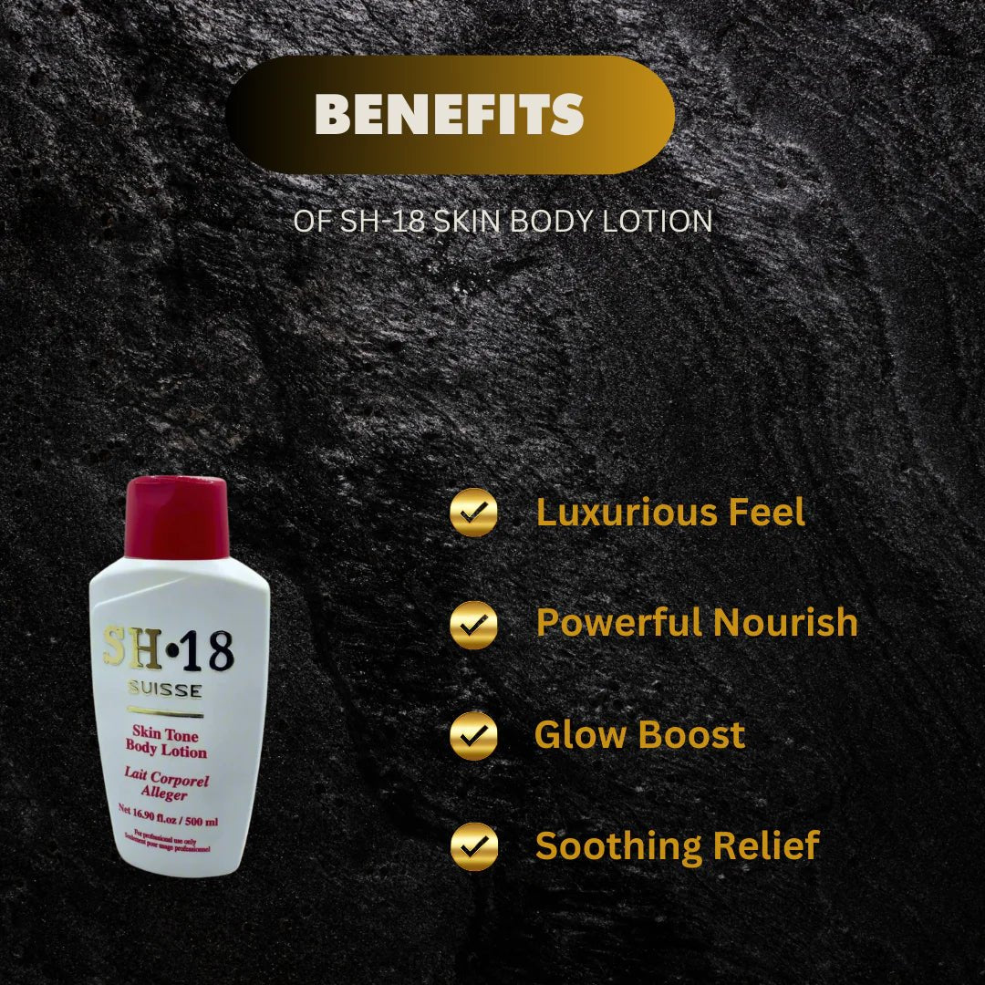 SH-18 Nourishing Body Lotion 16.8 oz - Bazarora