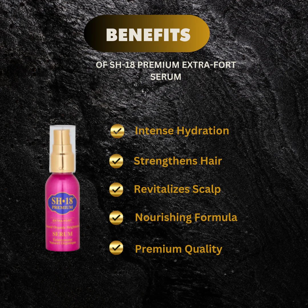 SH-18 Premium Antioxidant Face Serum 50ml - Bazarora