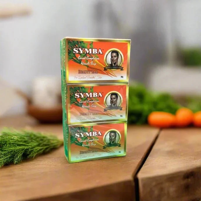 Symba Carrot Complexion Soap 80g (Pack of 6) - Bazarora