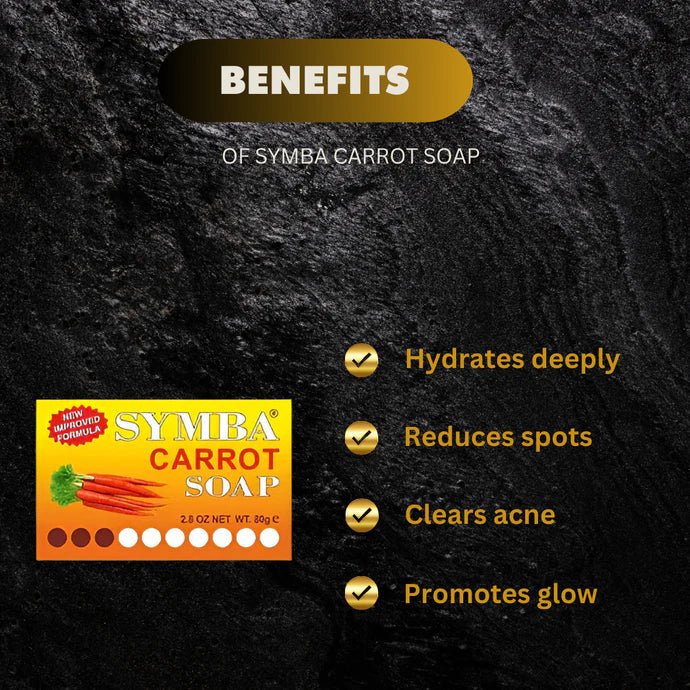 Symba Carrot Soap 2.8 oz / 80g - Bazarora
