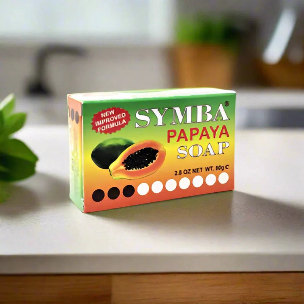 Symba Papaya Soap 2.8 oz - Bazarora