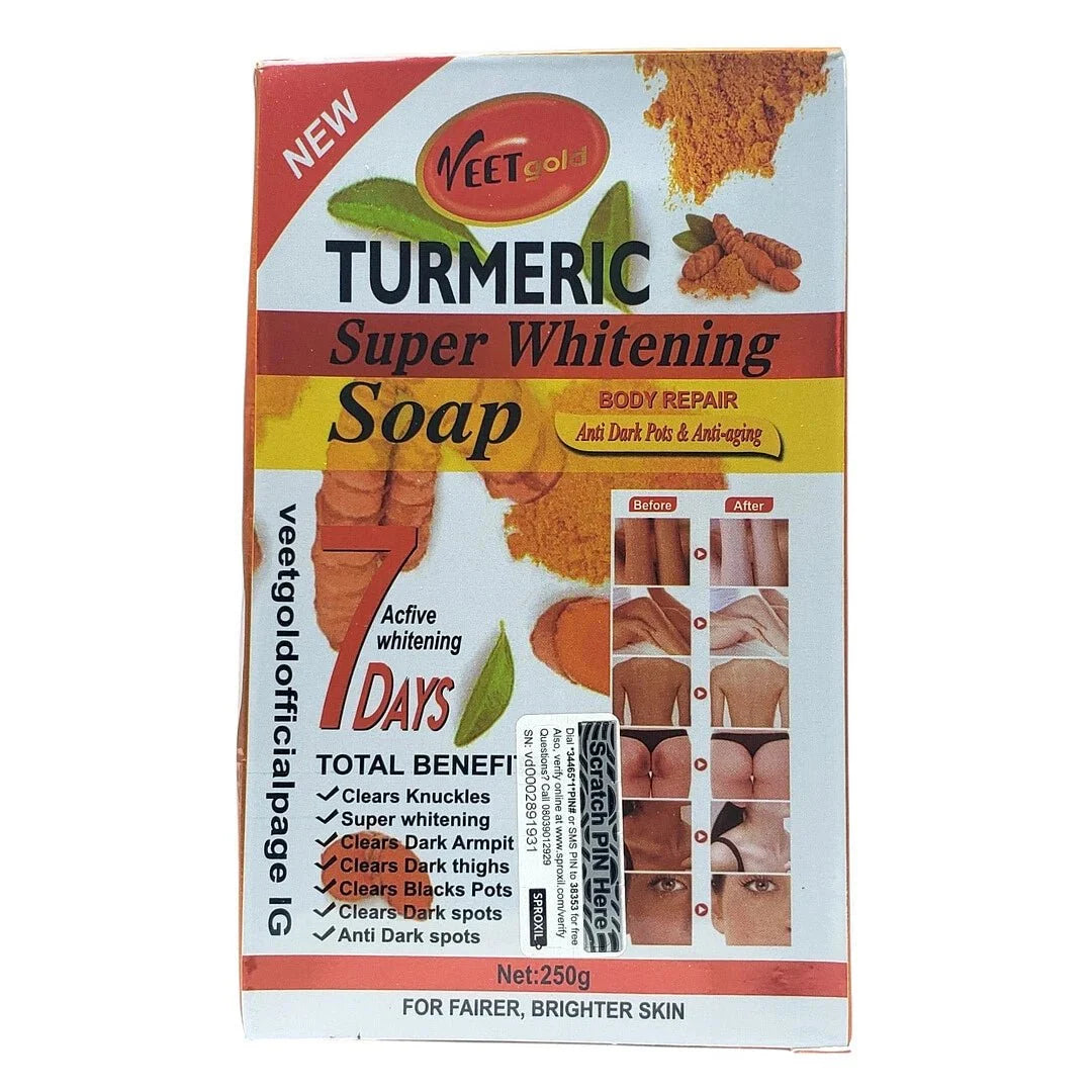 Turmeric Beauty Soap 250 g - Bazarora