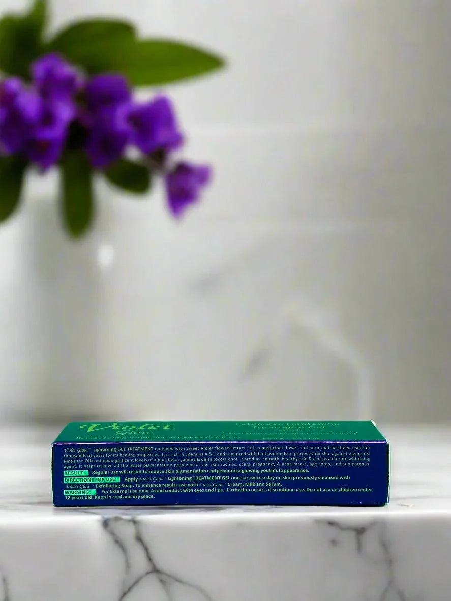 Violet Glow Extensive Gel with Sweet Violet Extract 1 oz - Bazarora
