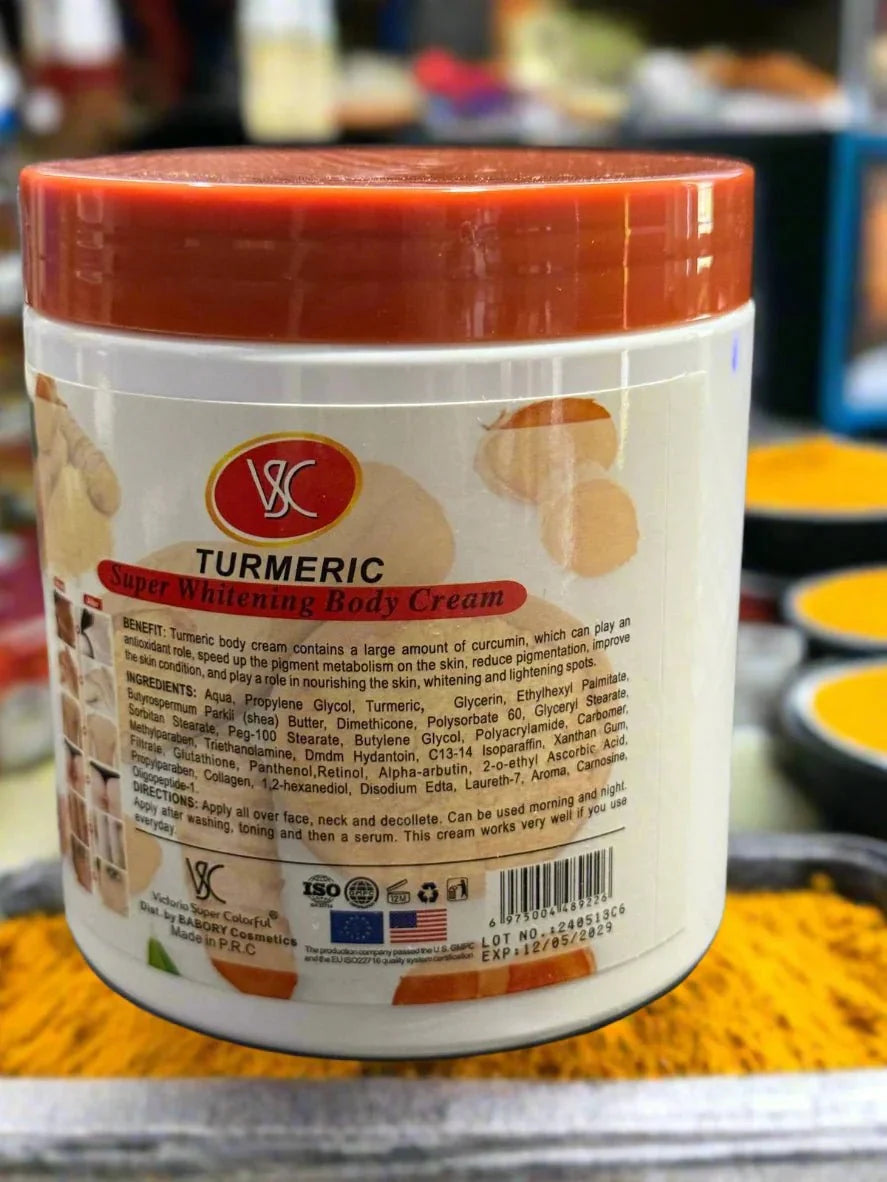 VSC Turmeric Body Cream 500g - Bazarora