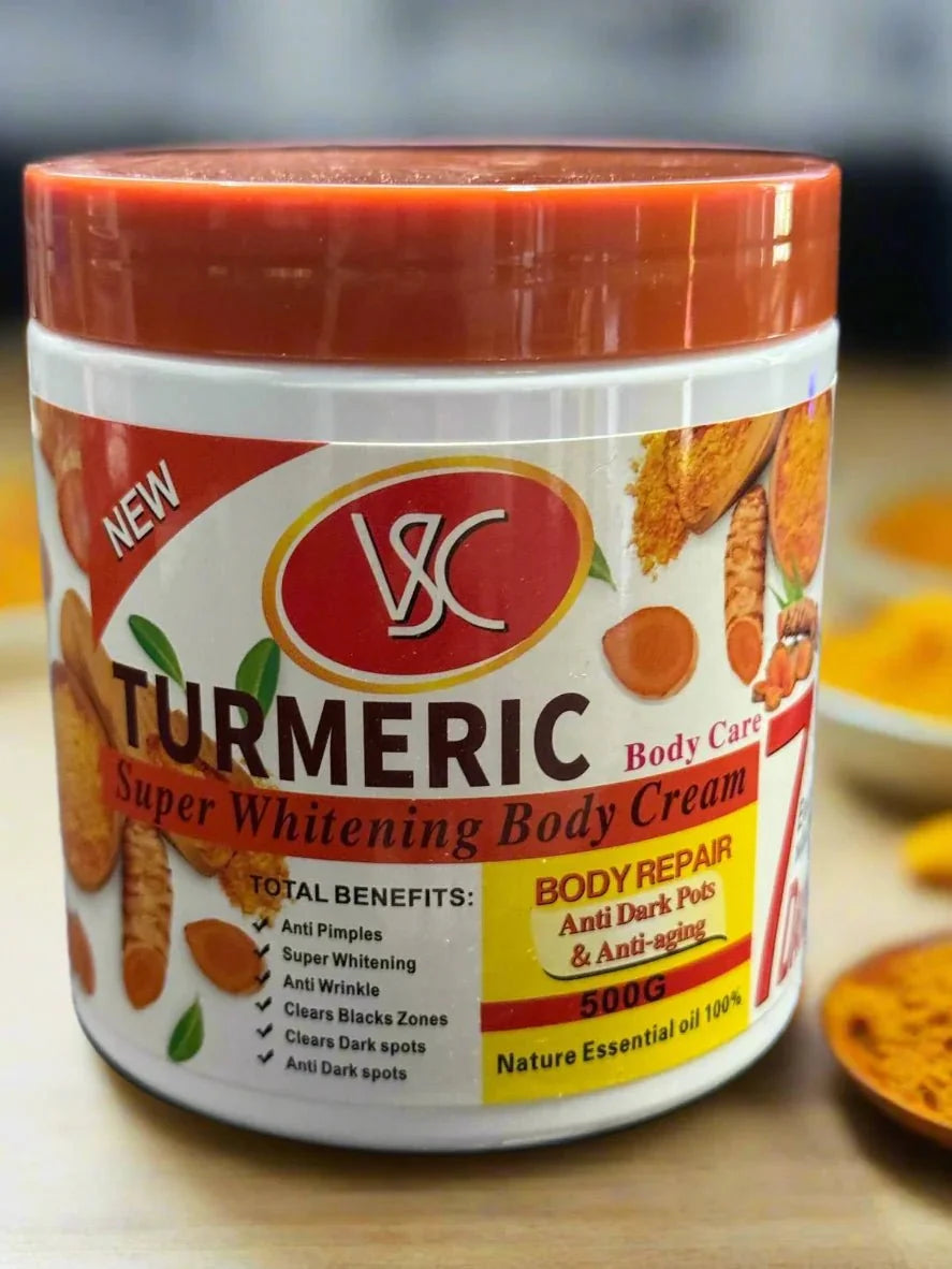 VSC Turmeric Body Cream 500g - Bazarora