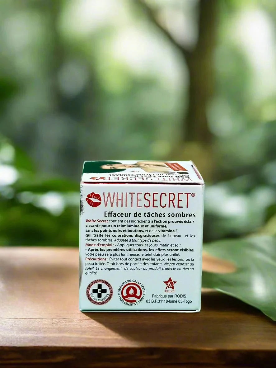 White Secret Face Cream 30ml – Smooth & Even-Looking Skin - Bazarora